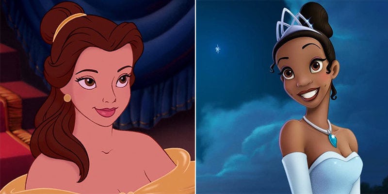 Did You Notice This One Thing Cinderella, Belle And Tiana Have In Common?