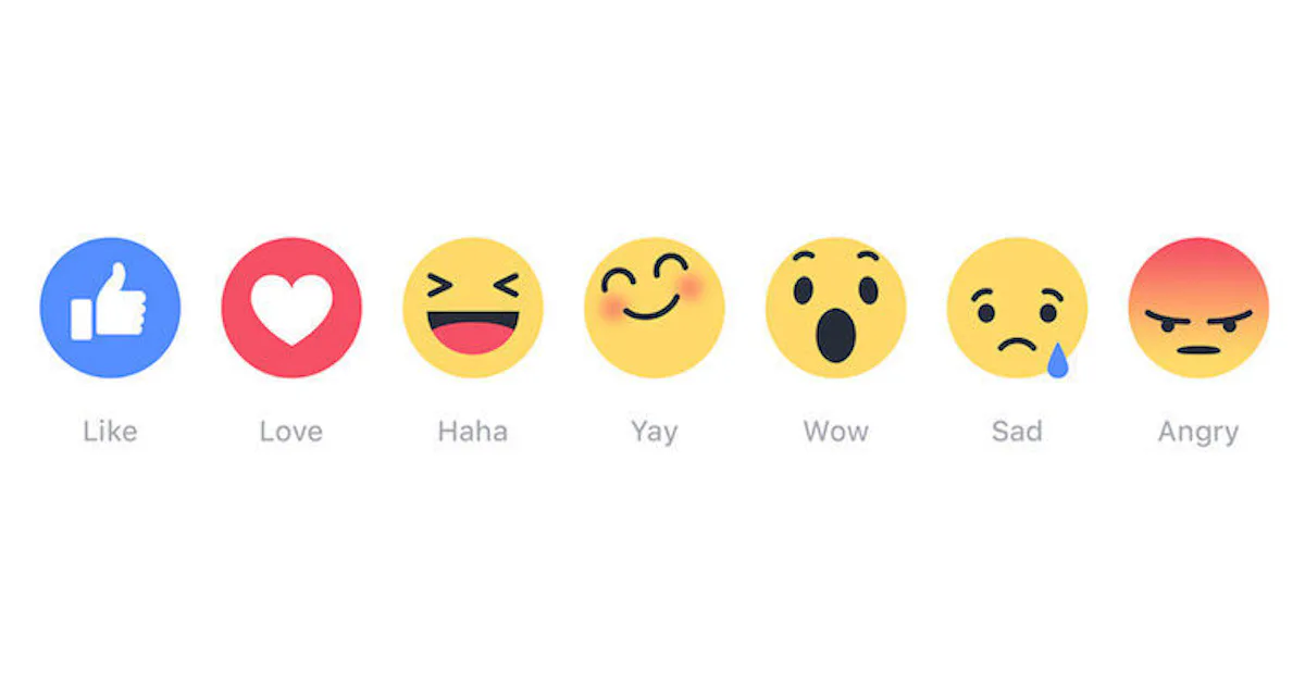 The Official List Of Situations You Can Use Each New Facebook Reaction For