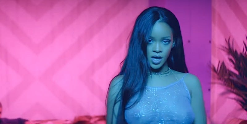 rihanna work nipples