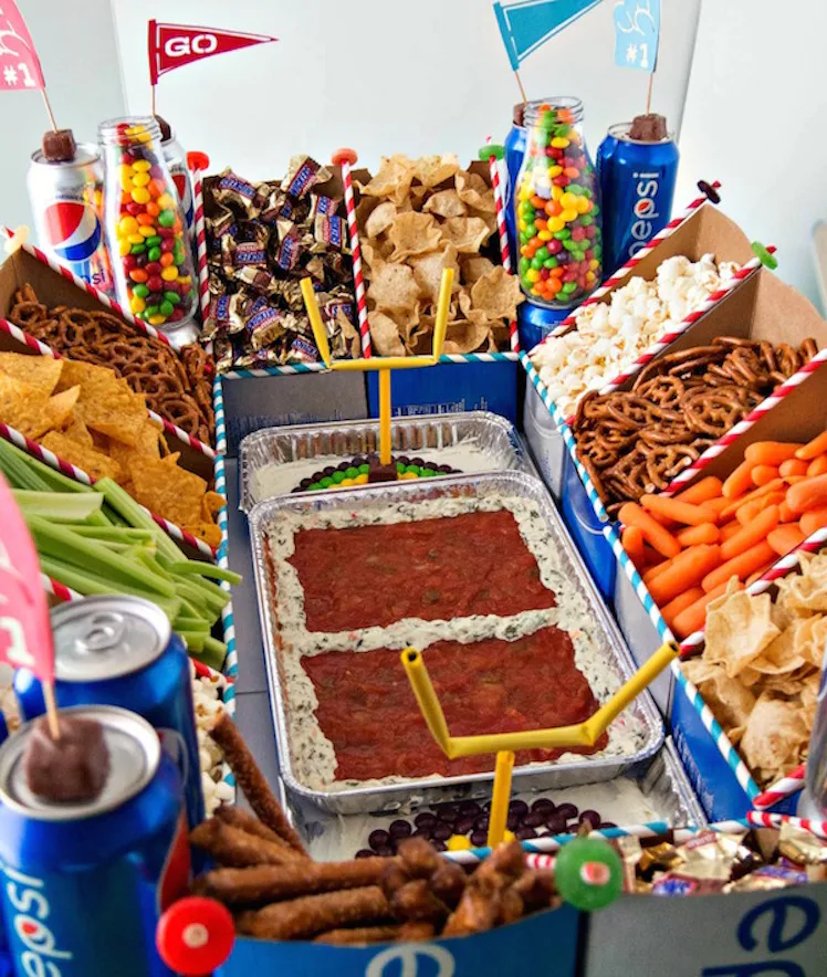 Game Table Snacks 27 Insanely Delicious Game-Day Snacks That Totally Take The Win