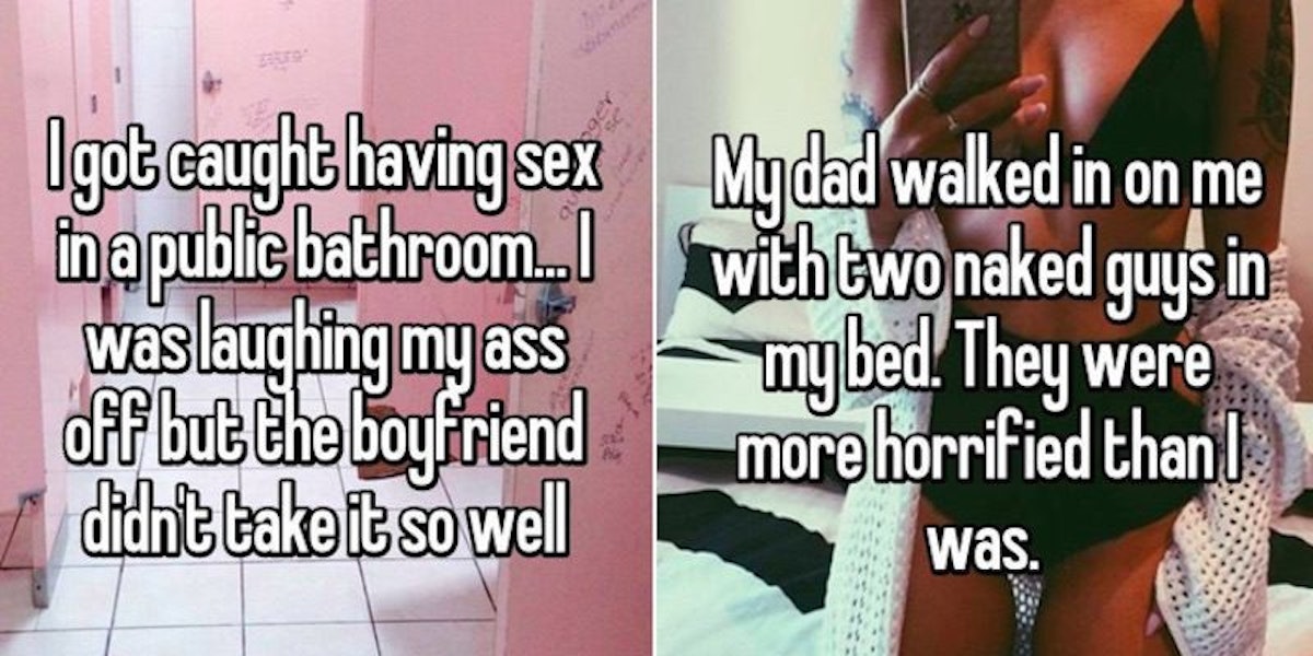 These Stories Of People Who Got Caught Having Sex Will