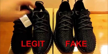 Here's How To A Fake-Ass Pair Of Yeezy Boost Sneakers