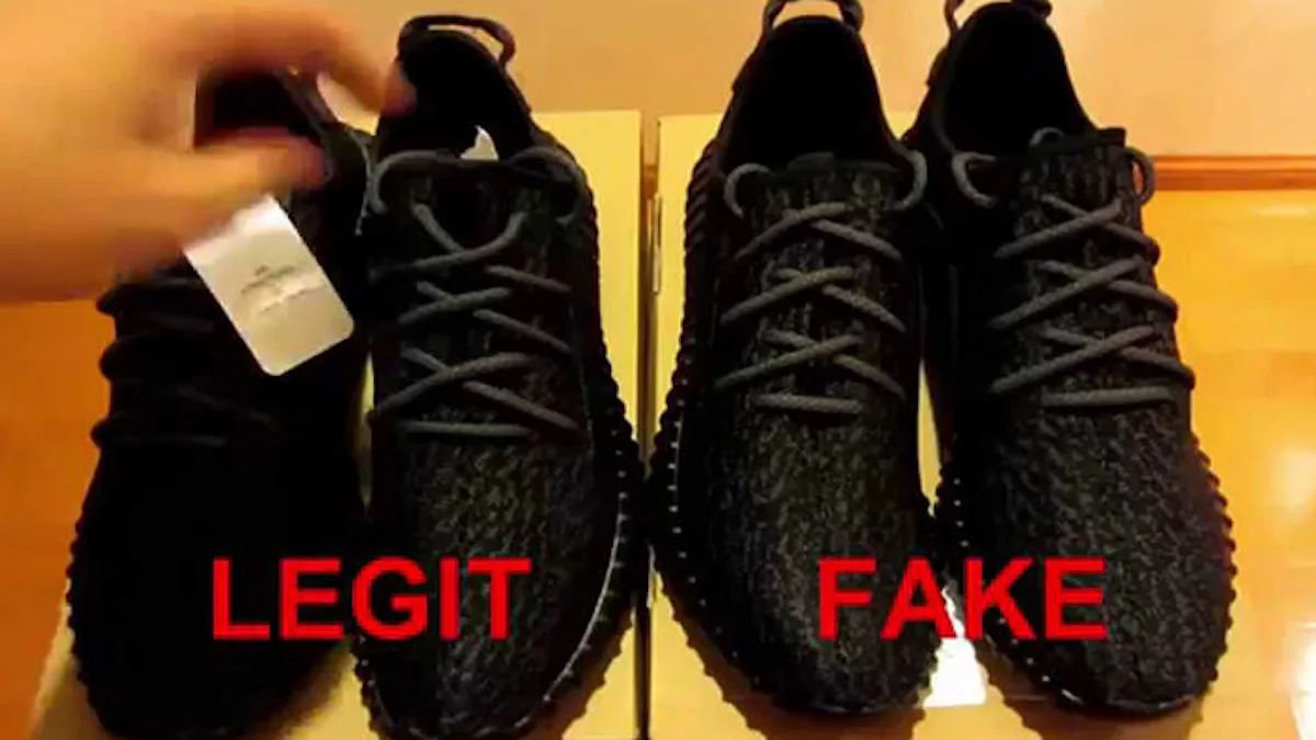 Here's How To Spot A Fake-Ass Pair Of Yeezy Boost 350 Sneakers Here's How To Spot A Fake-Ass Pair Of Yeezy Boost 350 Sneakers
