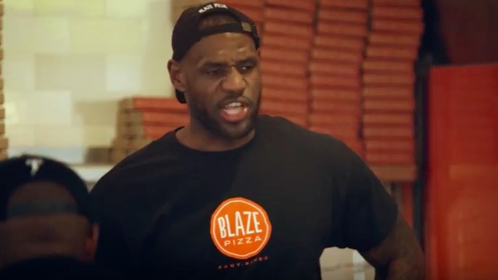 Lebron James Pretended To Work At A Pizza Place And No One