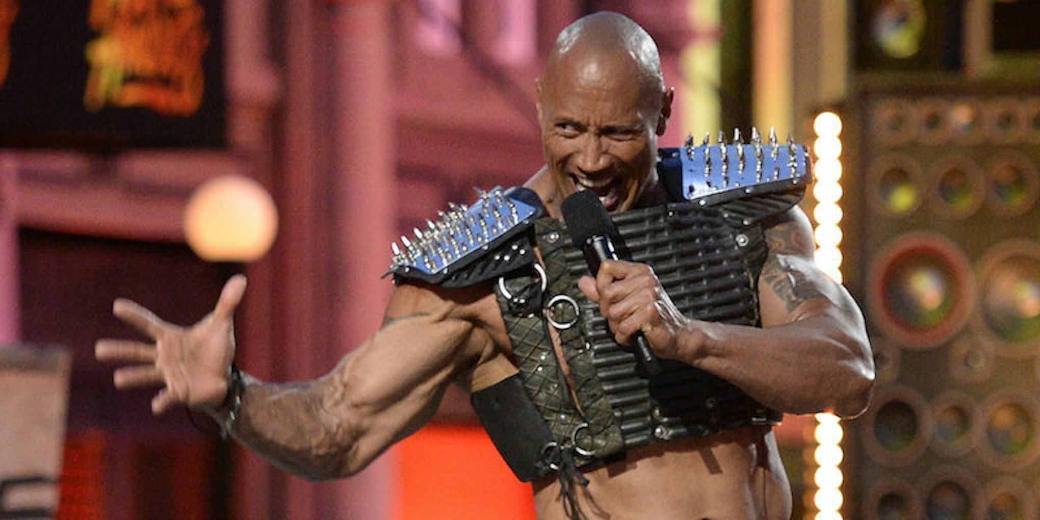 No One Could Stop Talking About The Rock S Bulge At The Mtv Movie Awards