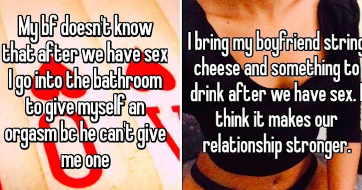 19 People Reveal The Things They Always Do Right After Having Sex