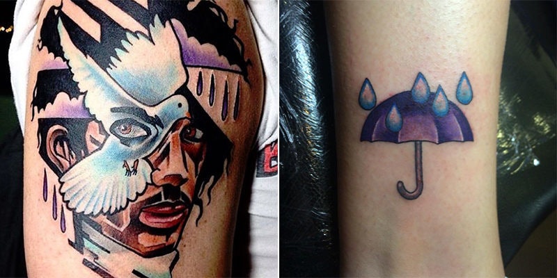 11 Prince Tattoos to Honor a Legend Design Press