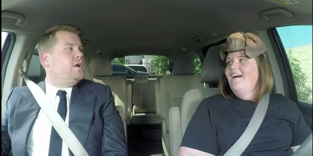 James Corden Rode To Work With Viral Chewbacca Mom And It Ll Make Your Day