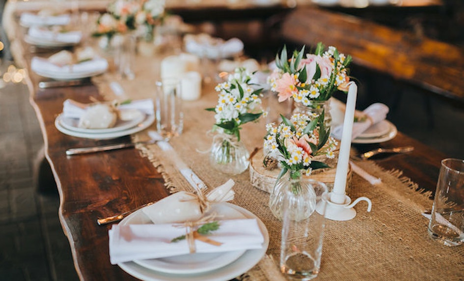 These Unique Wedding Table Settings Will Make You Want To Get Crafting