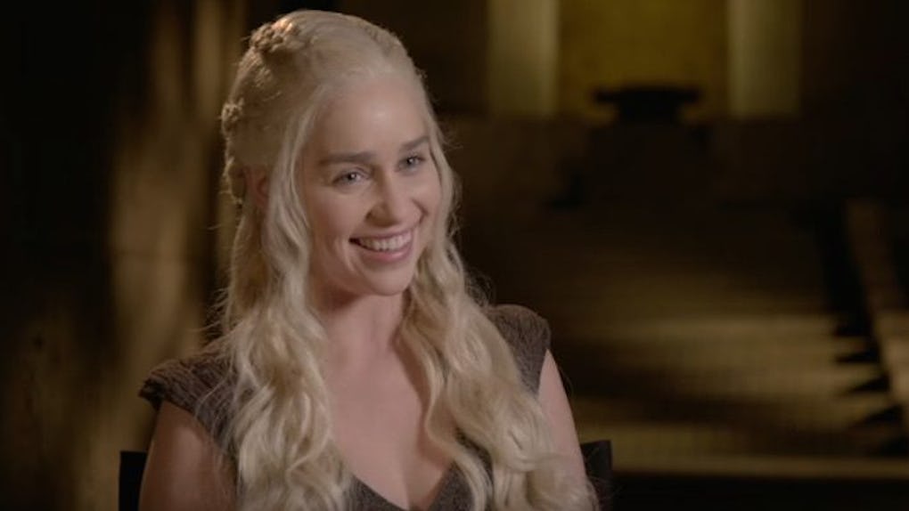 Emilia Clarke Says She'd Love Some Lesbian Action With This 'GOT' Character