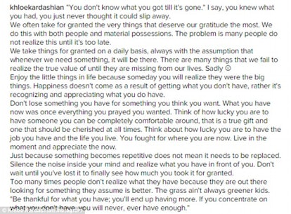 Khloé Kardashian Wrote And Deleted The Saddest Letter About Lamar Odom