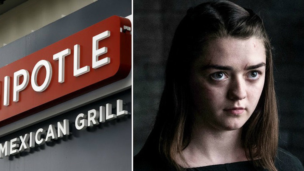 Chipotle Made The Most Epic Game Of Thrones Pun With This