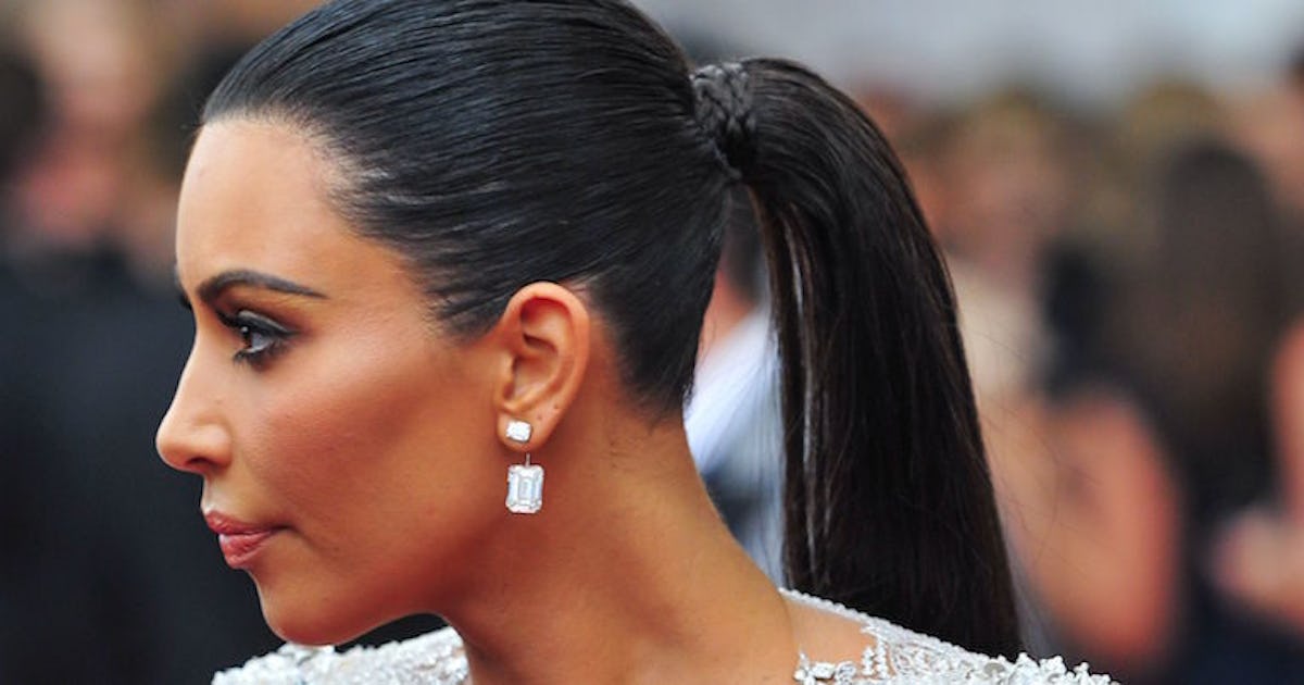 Kim K Swears By This Hack That S Basically The Lip Kit For Your Hairline Kim K Swears By This Hack That S Basically The Lip Kit For Your Hairline