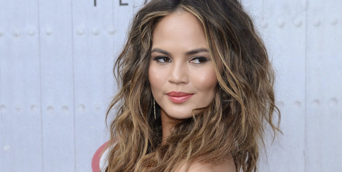 Chrissy Teigen Just Posed Topless On Snapchat