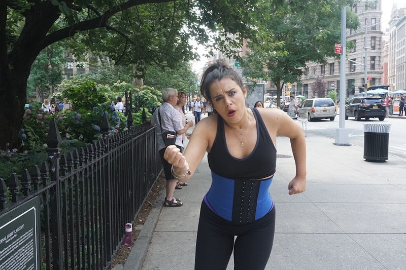 Corset waist trainer Samantha Wilson wants to shrink her waist