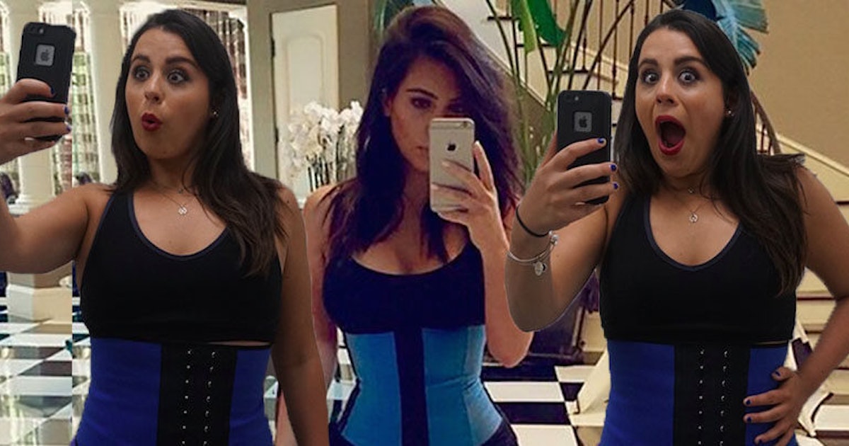 I Wore Kim Kardashian's Waist Trainer For 30 Days And I'll Never Be