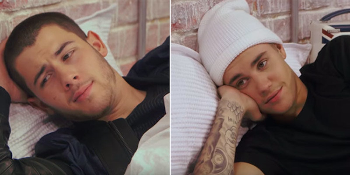 Justin Bieber And Nick Jonas Parody Of Kanye S Famous Video Is Perfect