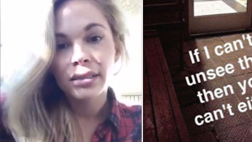 Model Gets Fired Over Her Super Mean Snap Story About A Naked Woman