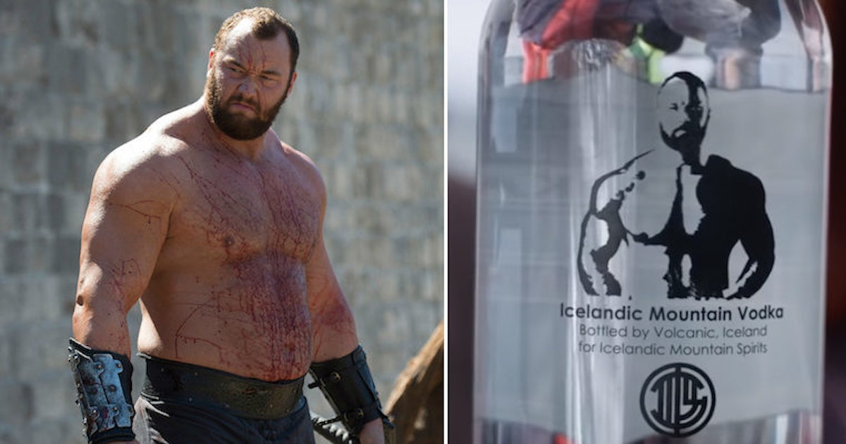 The Mountain S Amazing New Alcohol Is Basically A Game Of Thrones