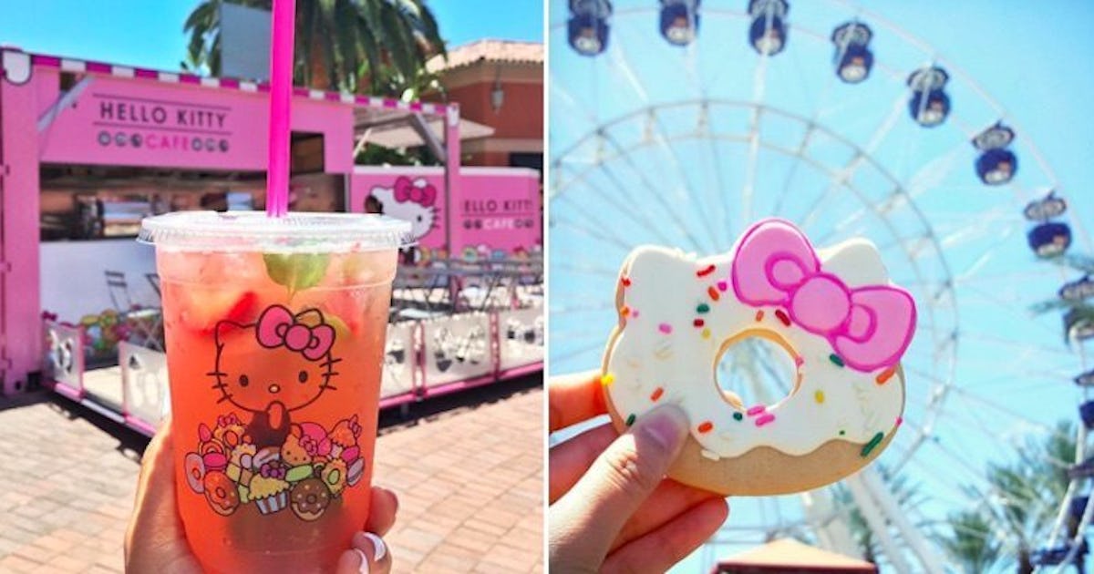 Hello Kitty Cafe Las Vegas - What a delightful photo from the