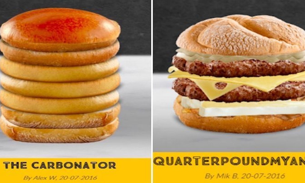 McDonald's Let People Design Their Own Burgers, And It Went Downhill Fast