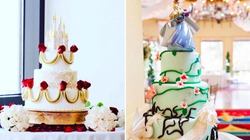 These Disney Wedding Cakes Will Give You The Ultimate Happily Ever