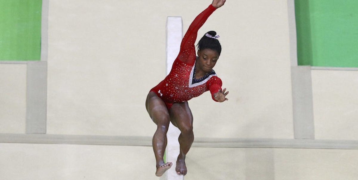 Simone Biles' Tragic Fall Ended Her Gold Medal Streak And Everyone's In