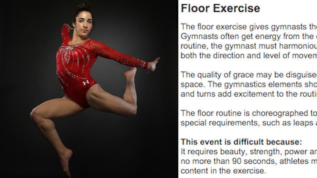 You Don T Know How Sexist Gymnastics Is Until You See The