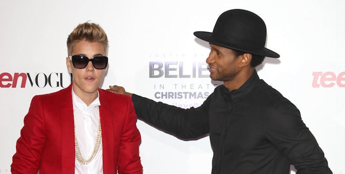 Usher Wants You To Know He Has Nothing To Do With Justin Bieber's Penis