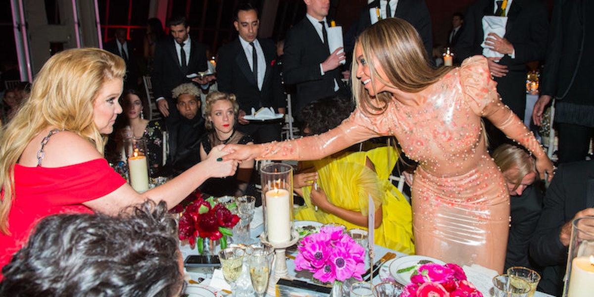 Amy Schumer Told Beyoncé That This Was Her Last Met Gala