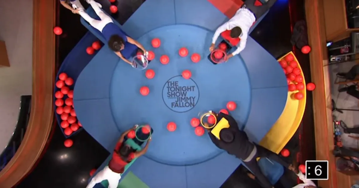 Simone Biles Played 'Hungry Hungry Humans' With Jimmy Fallon And She's ...