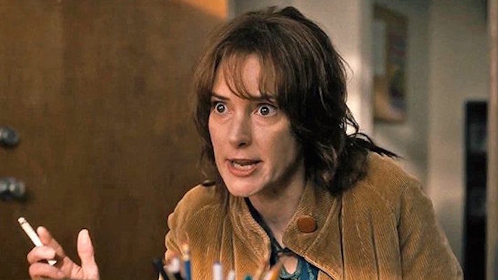 Winona Ryder Looks Like Every TV Mom In �Stranger Things Winona Ryder Looks Like Every TV Mom In �Stranger Things