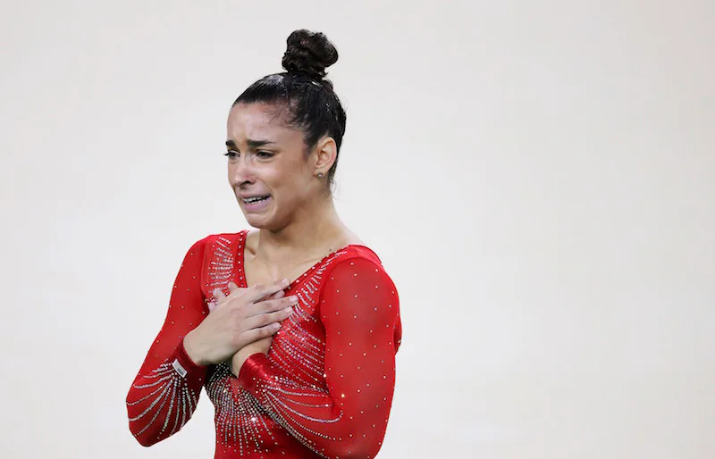 Aly Raisman's Messy Bun Is A Major Clap Back At Gymnastics' Double ...