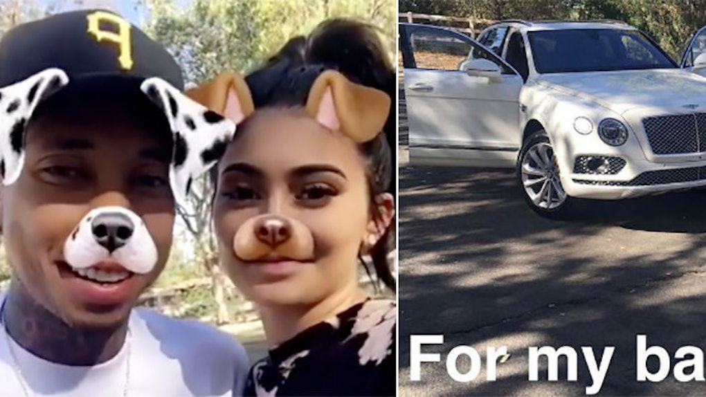 Tygas Car Was Repossessed So Kylie Jenner Surprised Him With A New One