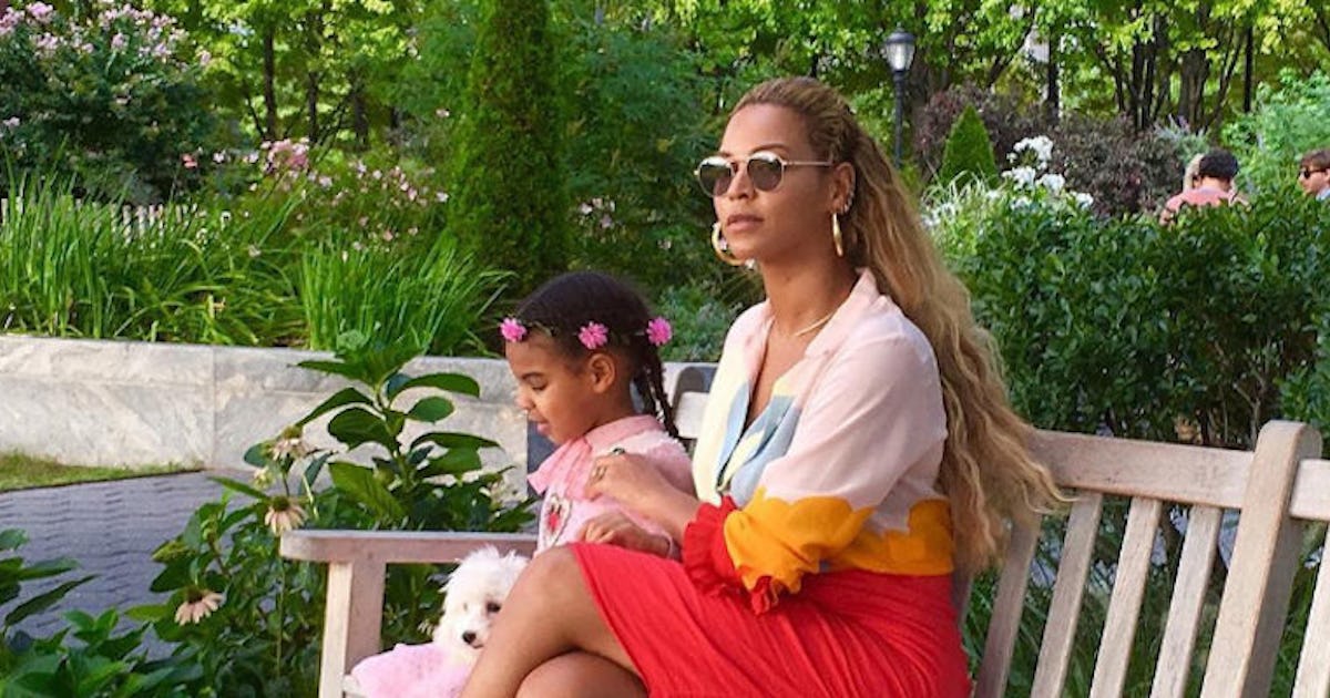 Beyoncé And Blue Ivy Walk This Cute New Dog