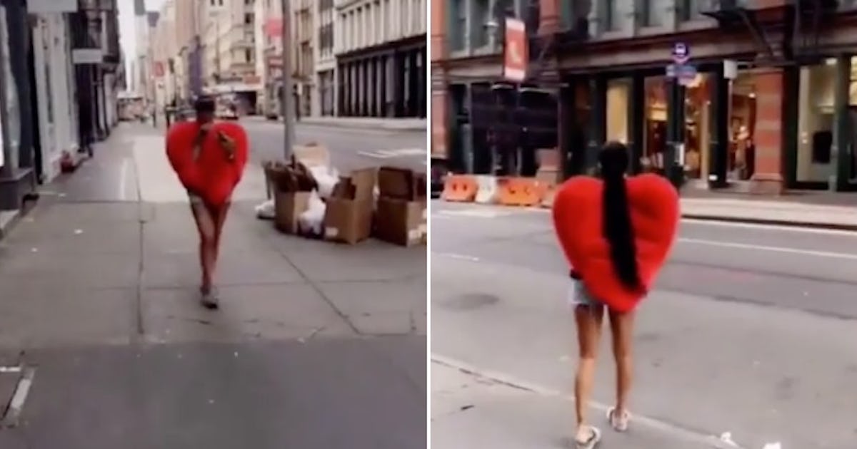 Rihanna s Heart Shaped Fur Coat Is Insane