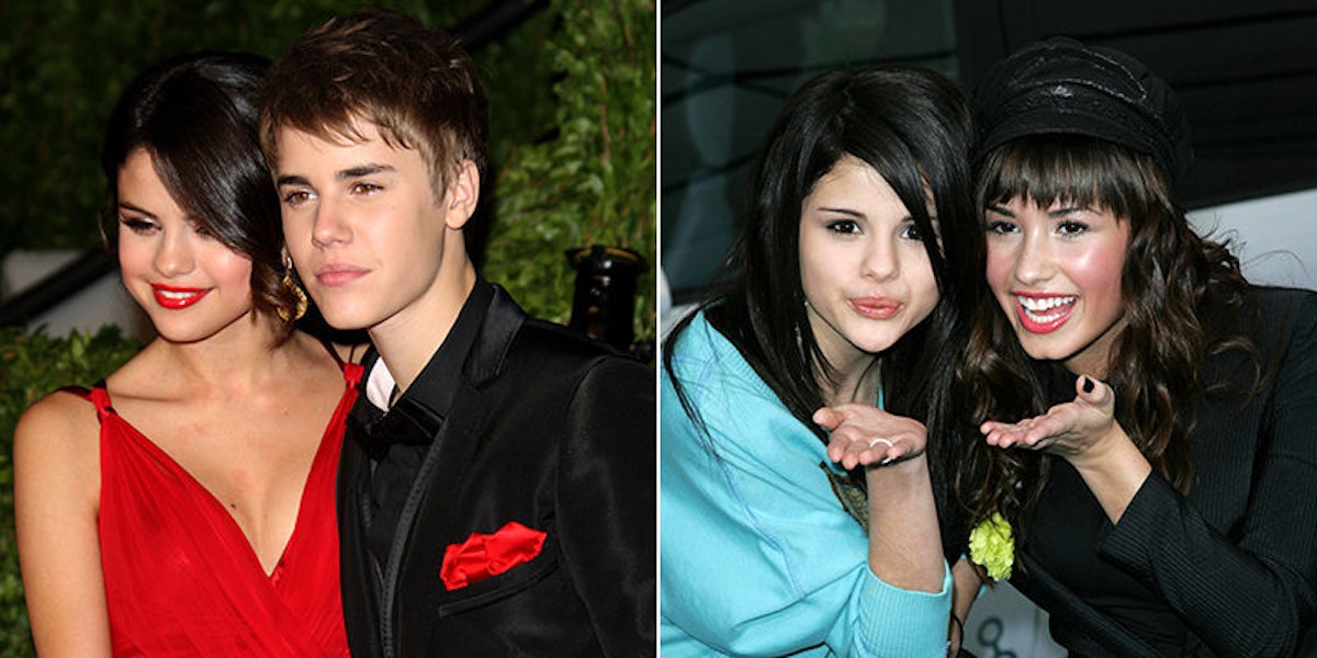 Selena Gomez And Demi Lovato Lesbian - People Think Selena Gomez Dated Justin To Cover Up Her Love For Demi Lovato