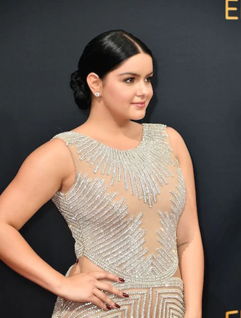 ariel winter 2016 dress Ariel Winter Says There Are More Important Things to Talk About Than Her  'Showing a Little Underboob' - Just Jared - Celebrity News and Gossip