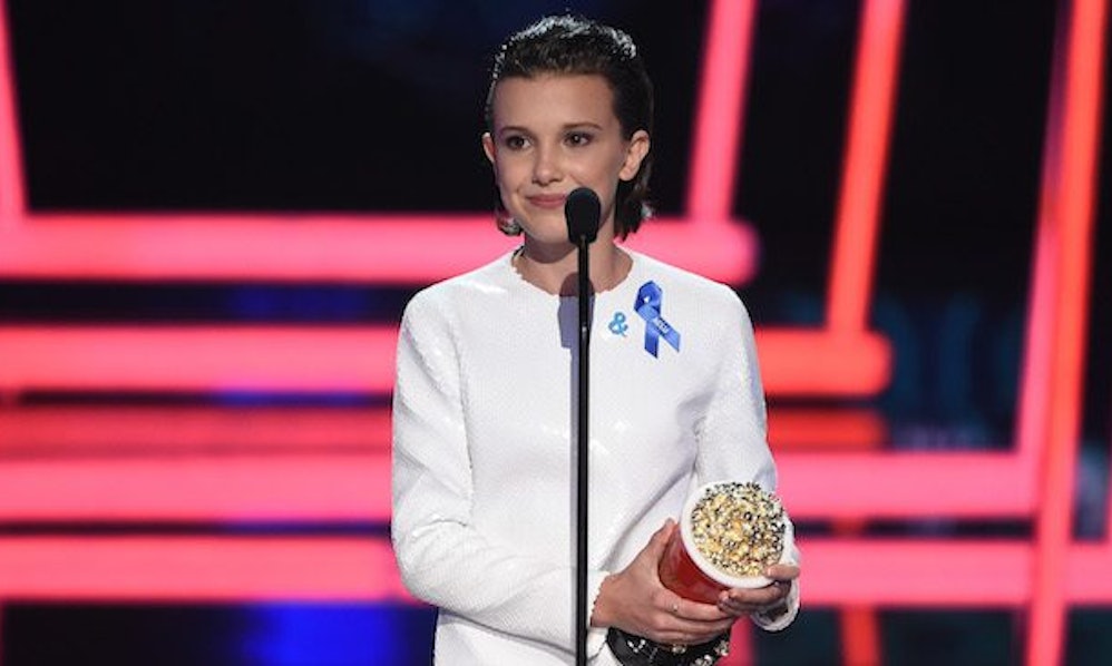 Millie Bobby Brown Cries In MTV Awards Speech