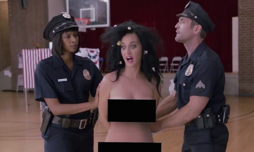 Katy Perry Votes Naked In This Funny Or Die Sketch-2577