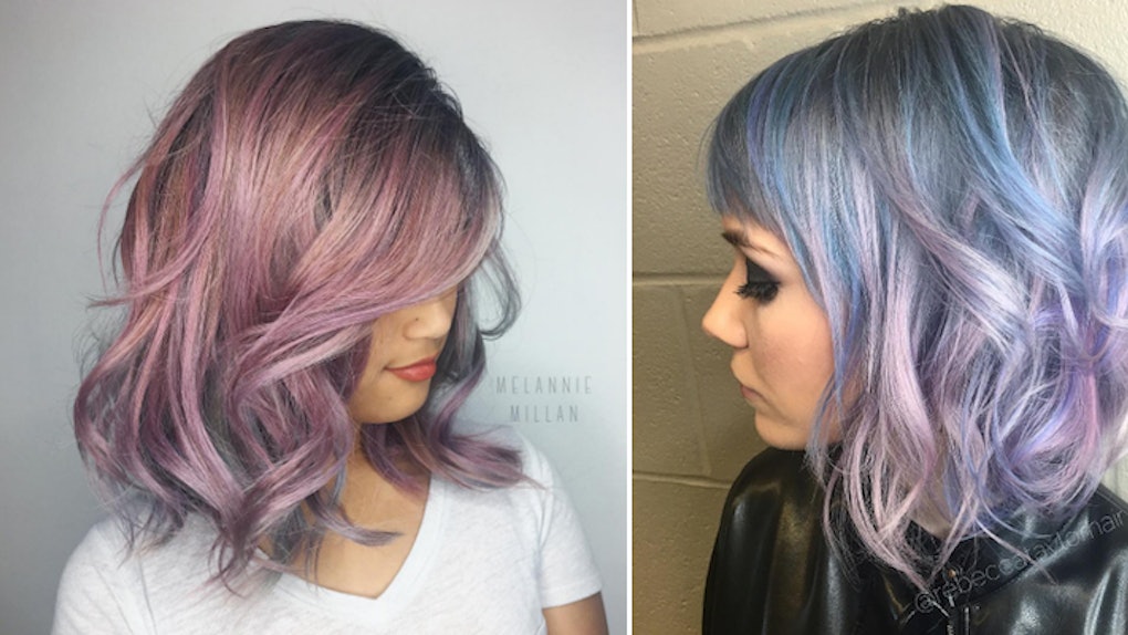 What To Know About The Metallic Hair Dye Everyone Is Flexing On