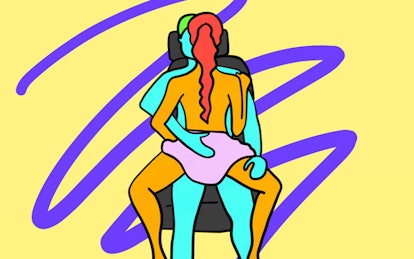 car sex position: the top hug