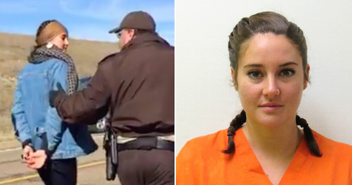 Shailene Woodley LiveStreams Getting Arrested 'It's Because I'm Well