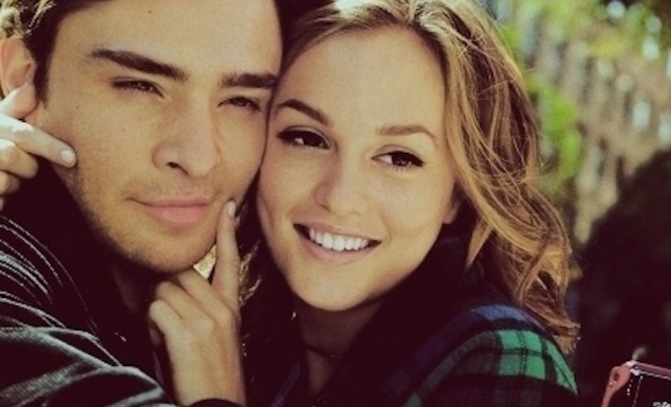Blair and chuck dating in real life