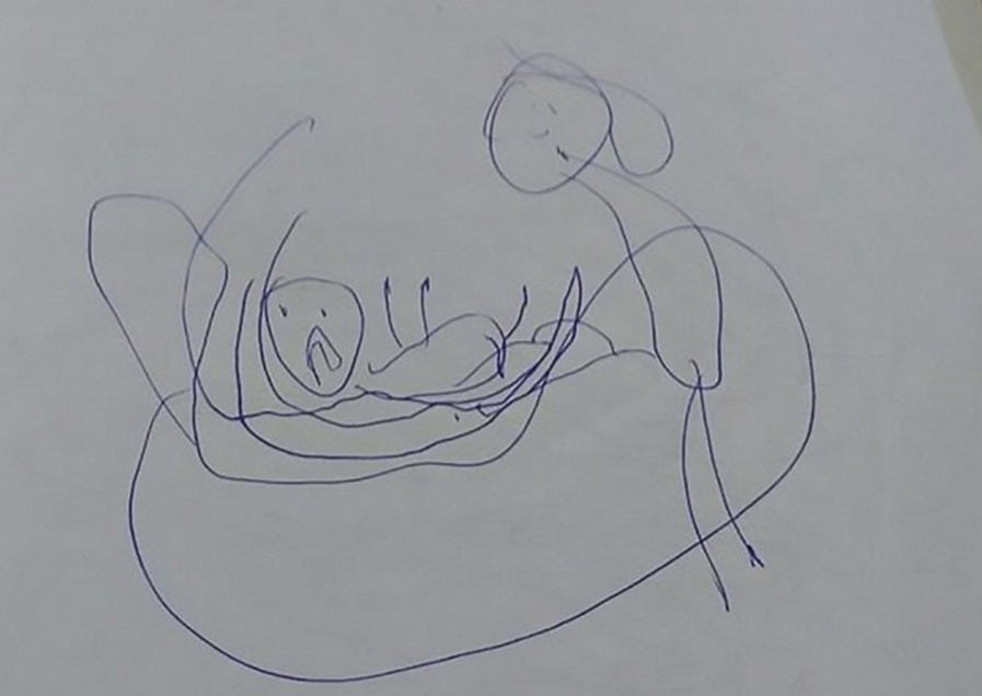 5 Year Old s Disturbing Drawings Alert Parents To Priest s Alleged
