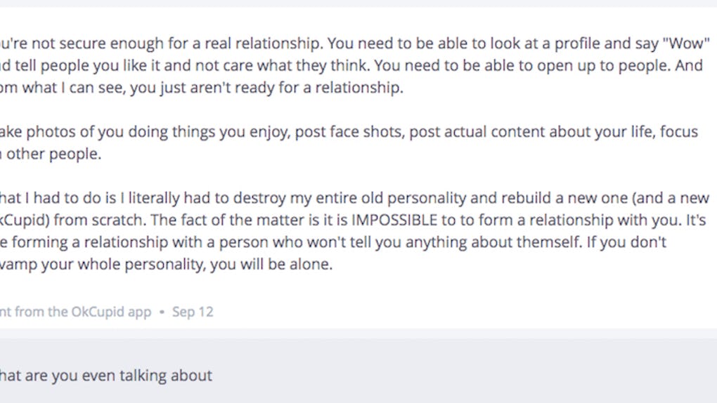 Guys On Dating Apps Insult Me As A Way To Flirt With Me So Negging Is Real Af