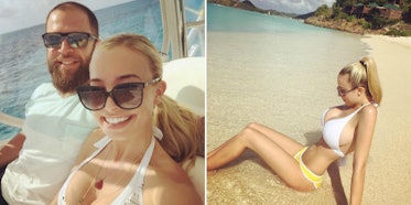 Indians DH Mike Napoli's Girlfriend Sophia Phalen Is Stunning