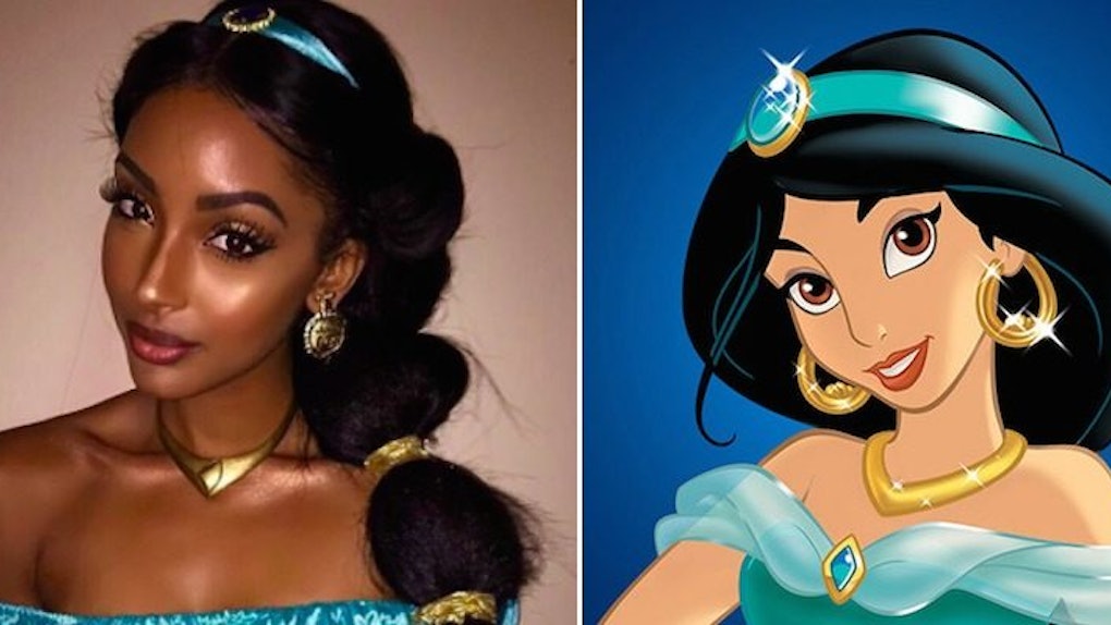 This Model Looks Like Princess Jasmine From Aladdin Irl