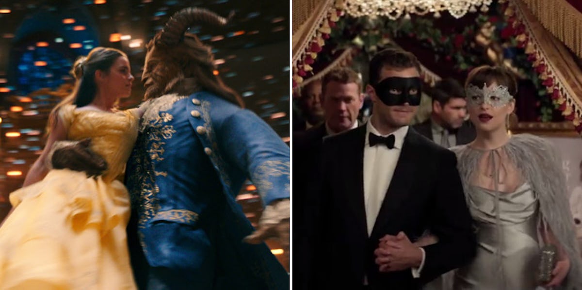 Beauty And The Beast Trailer Beats Fifty Shades Beauty And The Beast Trailer Beats Fifty Shades