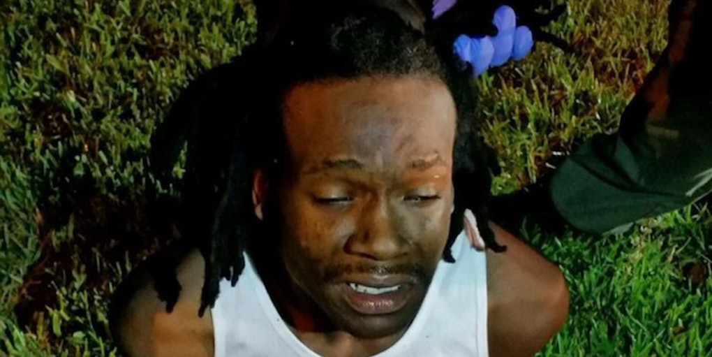 Cops Slammed For Posting Pic Of Crying Arrested Man